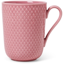 Rhombe Color Mugg m handtag 33cl Rosa