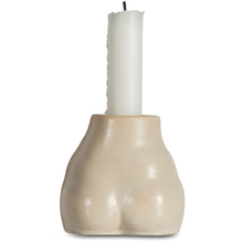 Beige - Nature Ljusstake 9cm