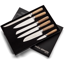 Orrefors Jernverk Knivset Acacia 6-pack