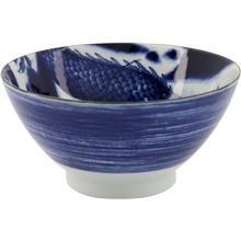 Dragon Blue - Japonism Tendon Bowl 17.8x8.8cm