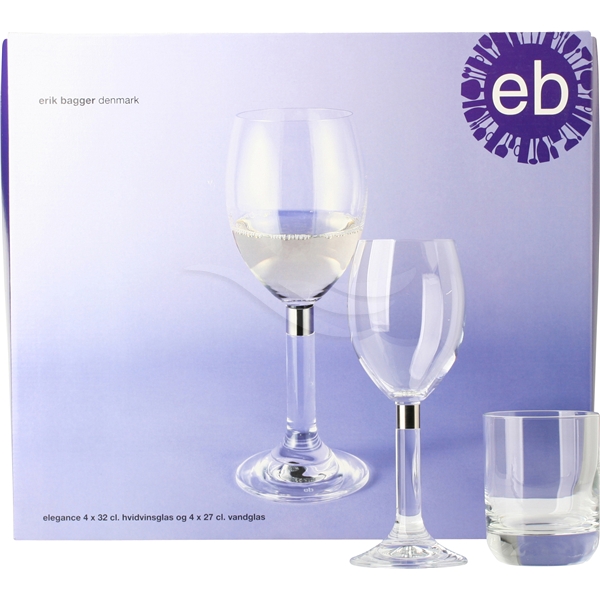 Gåvoset vin & vattenglas 8-pack (Bild 1 av 4)