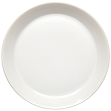 Vit blank - Höganäs assiett med kant 20 cm