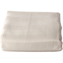 Beige - Randigt underlakan 150 x 260 cm