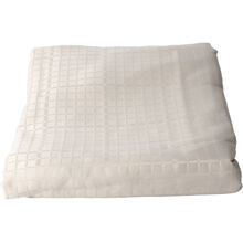 Beige - Jacquard underlakan 240 x 260 cm