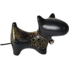 Svart/Guld - Bullterrier lampa