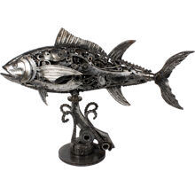 Metallskulptur Tuna 1