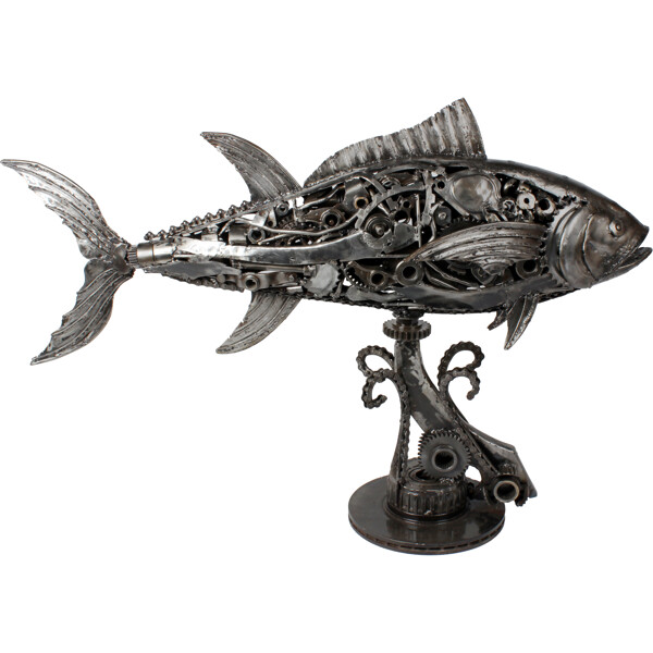 Metallskulptur Tuna (Bild 3 av 3)