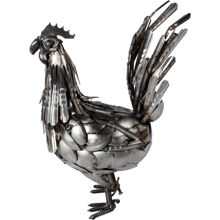 Metallskulptur Hen 1
