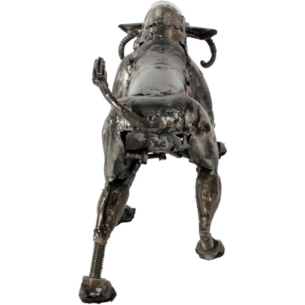 Metallskulptur Bull (Bild 5 av 5)