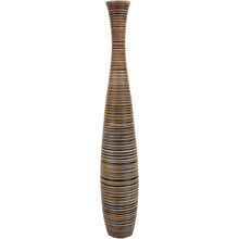 75 cm - Randig timglasvas i trä