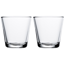 1 set - Klar - Kartio Dricksglas 21cl 2-Pack