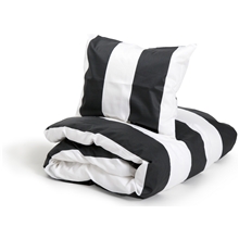 1 set - Svart - Kosta Linnewäfveri Fjällbacka Bäddset
