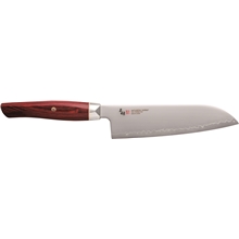 18 cm - Röd - Zanmai Mcusta Revolution Santoku