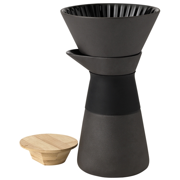 Theo Slow Brew kaffebryggare Svart (Bild 1 av 6)