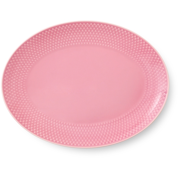 Lyngby Rhombe Color serveringsfat 28.5x21.5 cm (Bild 1 av 5)