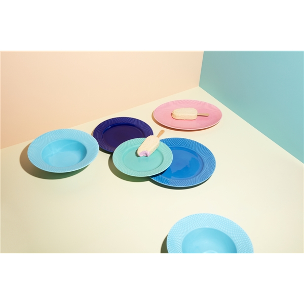 Lyngby Rhombe Color serveringsfat 28.5x21.5 cm (Bild 4 av 5)