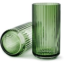 Lyngbyvasen Glas Copenhagen grön 20,5 cm Copenhagen green