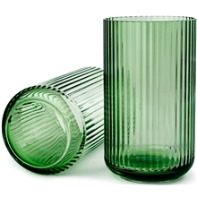 Lyngbyvasen Glas Copenhagen grön Copenhagen green 25 cm