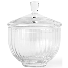 10 cm - Klar - Lyngby Bonbonniere glas