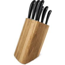 Signature Prism Oak Knivblock med 6 knivar