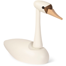 The Swan Svan Ek 19 cm Vit