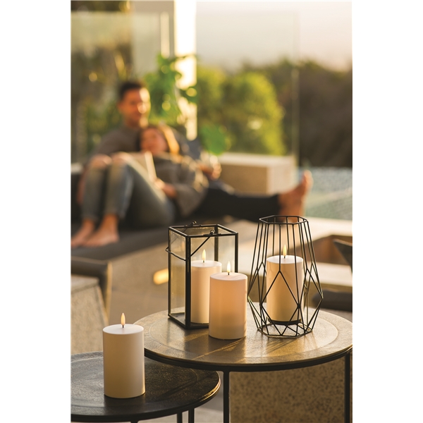 UYUNI Outdoor Blockljus LED 7,8x15,6 cm (Bild 7 av 7)