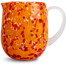 Red/orange - Jug Messy round