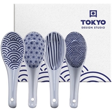 1 st/paket - Nippon Blue Soup Spoon Giftbox 4-pack