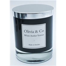 White Amber & Vetiver - Olivia & Co Black Edition