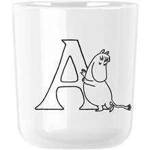 Moomin ABC mugg 0.2 L Moomin white