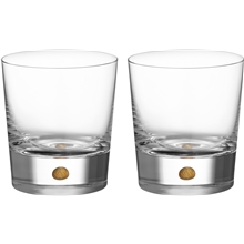 1 st/paket - Guld - Intermezzo Double old fashioned guld 40cl 2-pack