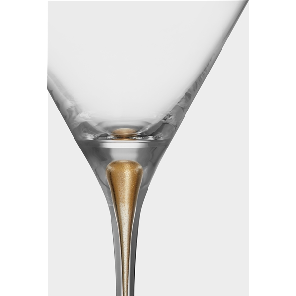 Intermezzo Martiniglas guld 25cl 2-pack (Bild 2 av 2)