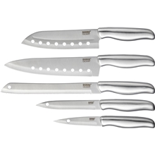 Calgary Knivset i stål 5 knivar