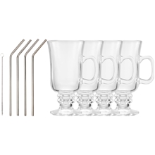 1 set - Iona Irish coffee set 8-delar