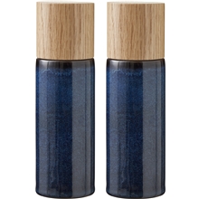 1 set - Mörkblå - Gastro Salt & Peppar 16,7cm