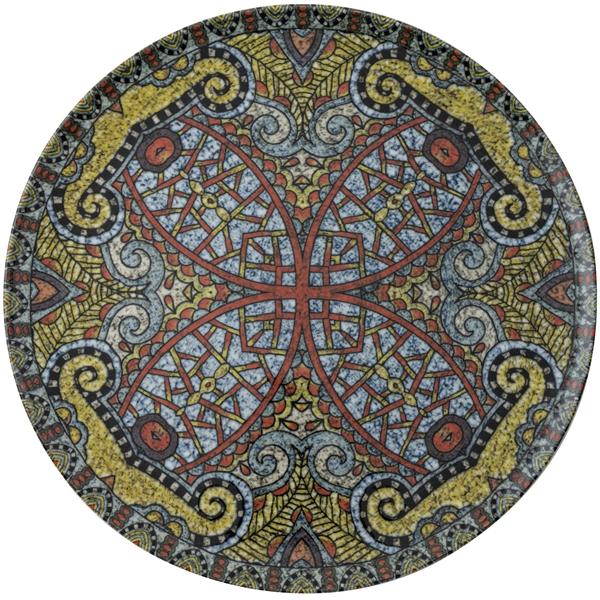 Mandala Mattallrik 32 cm (Bild 1 av 2)
