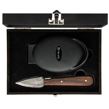 Ostronkniv Laguiole Wenge Black Stonewash set