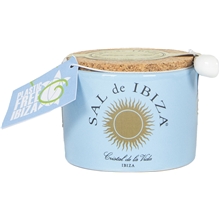 140 gram - Fleur De Sel Mar Blau i Keramikbehållare