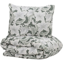 Kosta Linnewäfveri Hommedal Bäddset Satin 1 set Grön