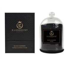Black Cashmere - Doftljus med Glaskupa