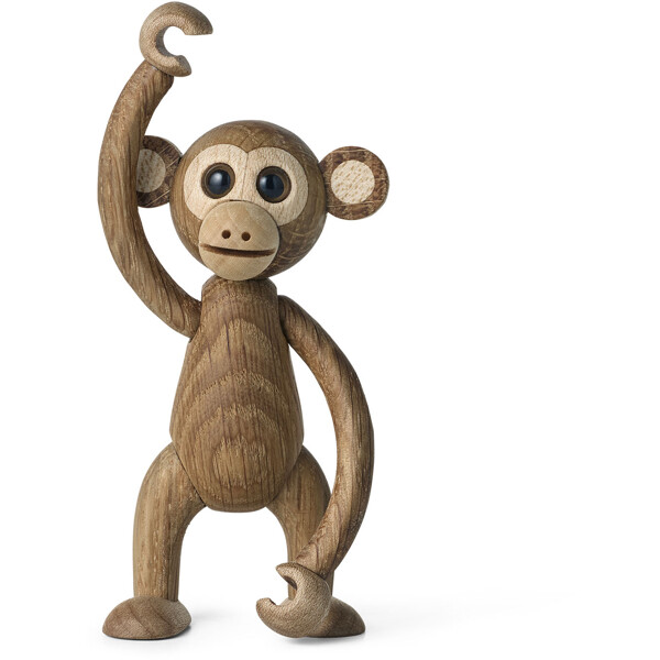 Swing Monkey Trädekoration Ek (Bild 1 av 3)