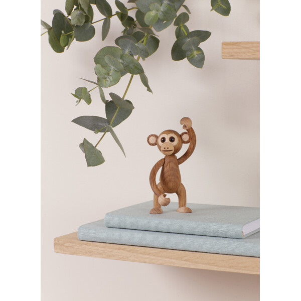 Swing Monkey Trädekoration Ek (Bild 3 av 3)