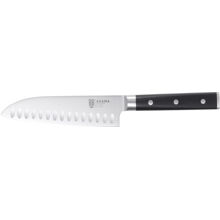 Asama Santoku kockkniv 18 cm Svart