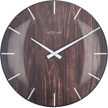 Edge Wood Dome Väggklocka 35cm