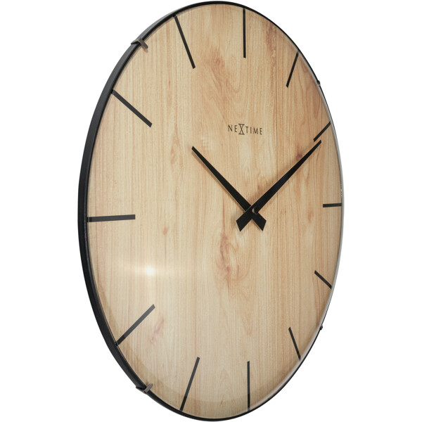 Edge Wood Dome Väggklocka 35cm (Bild 2 av 6)