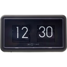 Flip Clock 24Hr Bords/Väggklocka 18 cm