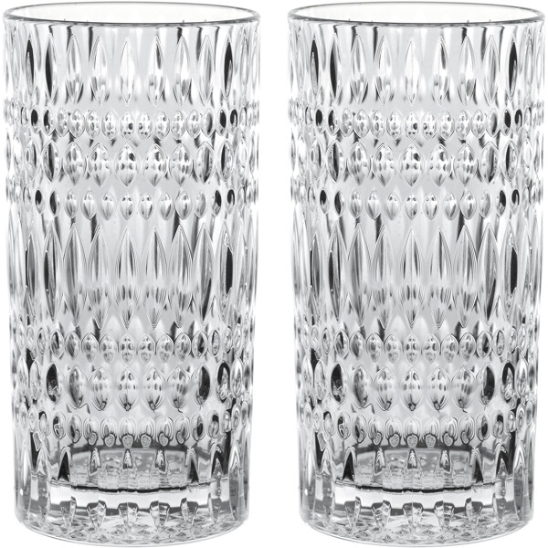 Ethno Barista Latte Glas 43,4cl 2-pack (Bild 1 av 4)