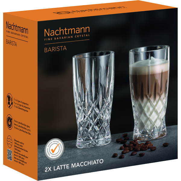 Noblesse Barista Latte Glas 35cl 2-pack (Bild 4 av 4)
