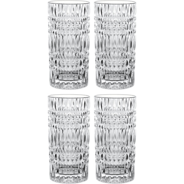 Ethno Longdrinksglas 43,4cl 4-pack (Bild 1 av 5)