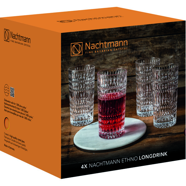 Ethno Longdrinksglas 43,4cl 4-pack (Bild 5 av 5)